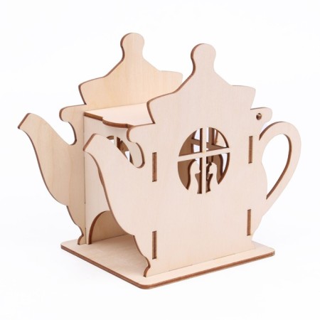 The workpiece for creativity "Tea house. Tea drinking "
