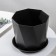 Pot with the Podon "Prism", 2.6 liters, graphite color