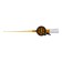 Winter fishing rod "Pierce" PK55 - M with a short foam pen (ABS/PC)
