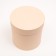 Set of round boxes 5 in 1 "paints", cream, 25 x 25 x 25 - 19 x 19 x 19 cm