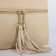 Cross-Bodi Bag on a zipper, beige color