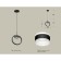 AMBRELLA LIGHT AMBRELLA AMBRIL, TRADITIONAL DIY, XB9102152, GX53, Black Black Sand, White matte
