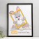 Photo frame Plastic "Watercolor" 30x40 cm, black
