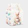 Folding box "Happy Easter", 14 x 14 x 14 cm