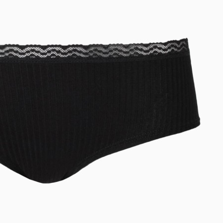 Cowards women's shorts, black color, size 44-6