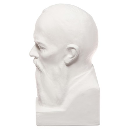 Gypsum figure famous people: Bust of Dostoevsky 13*8.5*10.5 10-194-5