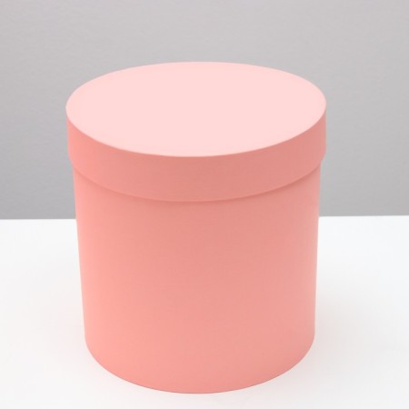 Set of round boxes 5 in 1 "paints", peach, 25 x 25 x 25 - 19 x 19 x 19 cm-3