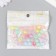 Plastic beads "A ball with faces - the inner color of the assortment" set 20 grams d = 1 cm