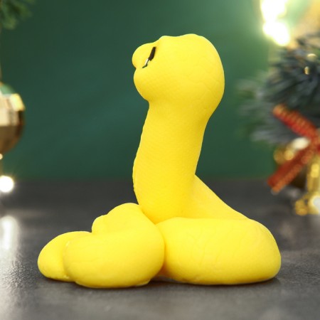 Figure soap "Snake Orange" yellow, 60g-2