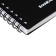 Notebook A6, 80 sheets in a cage on a spiral Erichkrause "Classic Words", a plastic cover, an offset unit, whiteness 100%, black