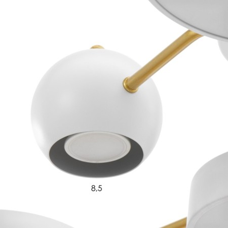 Causte "Terno" 4XLED 126W 3000-6000K 3XGU10 white-gold 74x74x21 cm Bayerlux-7