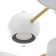 Causte "Terno" 4XLED 126W 3000-6000K 3XGU10 white-gold 74x74x21 cm Bayerlux