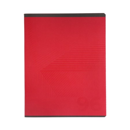 A notebook of 96 sheets in the Viva Magenta cage, covered cardboard, selective UV-lak, block 65 g/m2, mix-5