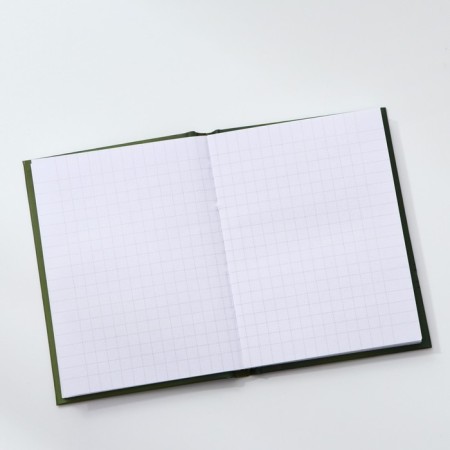 Notepad in solid cover A7, 64 liters "from February 23"-1