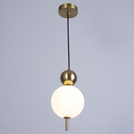 Bayerlux lamp "Gatatea" LED 10W 6000k gold 15x15x28-128cm-1
