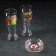 Set "jokes", 2 glasses for beer 300 ml, ashtray
