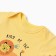 Body baby, yellow color, height 62 (1-3 months)