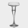 Glass candlestick Basic, h = 17 cm