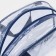 Lightning cosmetic bag, transparent/blue color