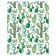 Pillow Golk "Cactus watercolor, decorative, size 16x45 cm