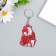 PVC keychain "Misha and Fox - warm hugs" Soft 6x4.2 cm