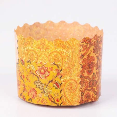 Paper form for the cake "Retro" 60 x 45 mm, (packaging 4000 pcs) mix-2