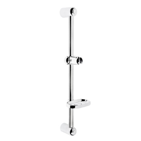Showing Strait Zein S01, with a plastic soap dish, a turning holder, satin