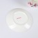 Service Porcelain Tea Daulay "Blanco", 12 items: 6 cups 220 ml, 6 saucer d = 14 cm