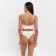 Female set (top, panties) color white, size 42-44