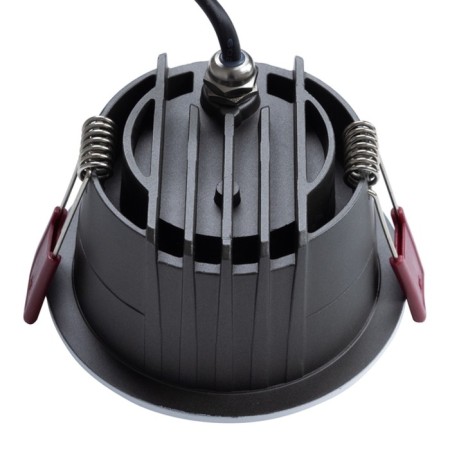 Pointed-built lamp Arte Lamp Chess A3313PL-1WH, LED, 9 W, 9x9x5.5 cm, white, black-3