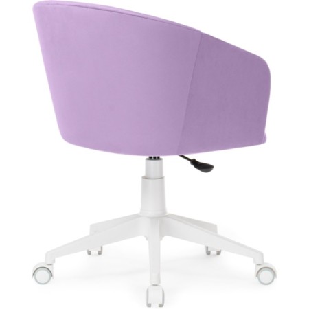 Computer chair thibault plastic/velor, white/purple 60x60x81 cm-3
