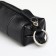 Pocket Key with lightning, textura, length 12.5 cm, ring, black color