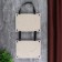 Double photo frame on braid L-4 10x15 cm white (plastic screen)