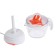 Luazon Lje-001 juicer, for citrus fruits, 40 watts, 0.7 l, white-orange