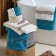 Trick Lovelife towel Adazhio 30x50 cm, sea, 100% cotton, 450 g/m2