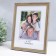 Photo frame plastic 20x25 cm "Eco-style with a gold frame" 28x23 cm
