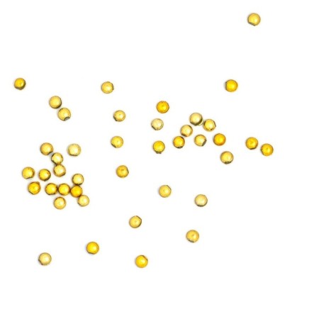 Rhinestones "Pearls", No. 2.0 Gold, 50 pcs