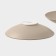 Magistro jarwah lausanne plates, 600 ml, 21.5 × 5 cm, deep, set 2 pcs, porcelain, beige