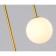 Irene chandelier, size 23x133 cm, 2x5W, G9, LED, 3000K