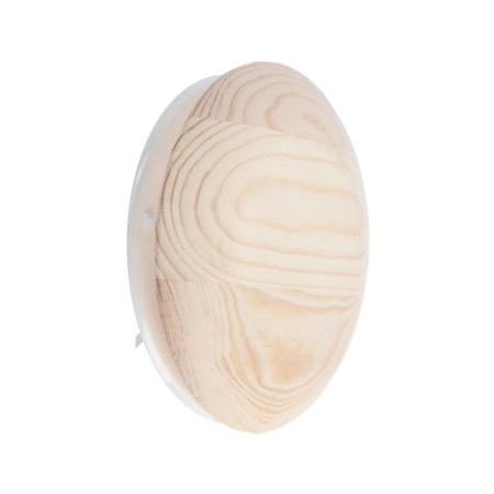 Anemostat Era 12.5dw Pine MS, D = 125 mm, for a bath and sauna, with spacer legs, pine color-1