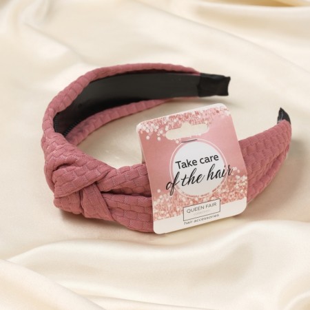 Hair rim "Rachel" 2.5 cm, pink-1