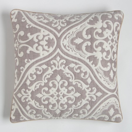 Pillowess Decorative Ethel "Ornament" Color gray, 40x40 cm, 100% cotton-2