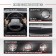 Leather braid, l black Skyway, with a white strip S01102336, S01102336