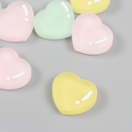 Decor for creativity Plastic "Heads with an exclamation mark" MIX 2.4x2.1 cm-1