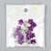 Buttons plastic for creativity 1 Process "Flower of rhinestones. Violet" set 20 pcs d = 1.2 cm