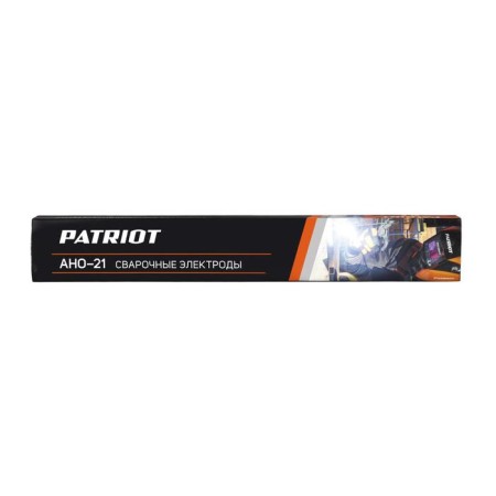 Welding electrodes Patriot, brand ANO-21, D = 2.5 mm, 350 mm, 1 kg-2