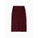 Skirt with a female section, minku, burgundy color, size 46