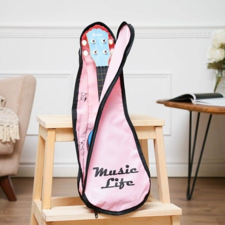 Soprano Upole Case Music Life, 20 x 8 x 57 cm, pink-1