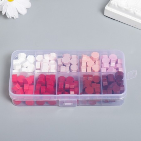 Surgus set "from pink to red" matte 10 colors 12.7x6.5x2 cm-2