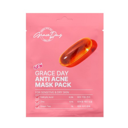 Grace day fabric mask, anti -inflammatory, 27 ml